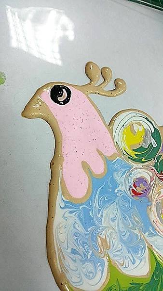 窗貼 玻璃彩繪貼 彩繪隨意貼  不透金鴿子7