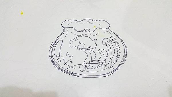 窗貼 玻璃彩繪貼 彩繪隨意貼  魚缸