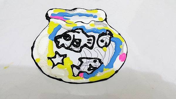 窗貼 玻璃彩繪貼 彩繪隨意貼  魚缸3