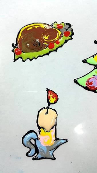 窗貼 玻璃彩繪貼 彩繪隨意貼  聖誕節6