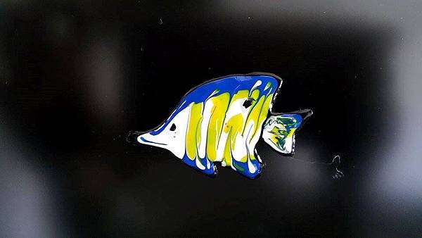 窗貼 玻璃彩繪貼 彩繪隨意貼  熱帶魚6
