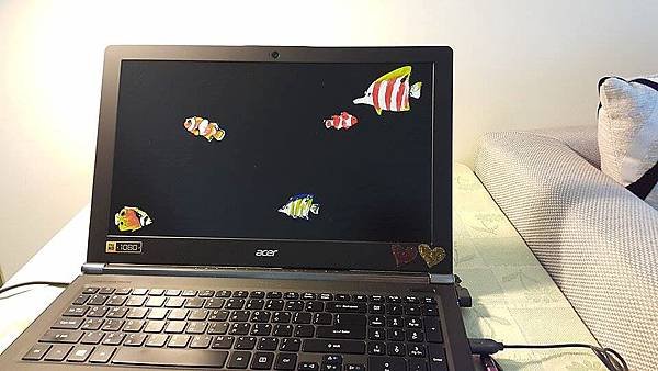 窗貼 玻璃彩繪貼 彩繪隨意貼  熱帶魚6-2
