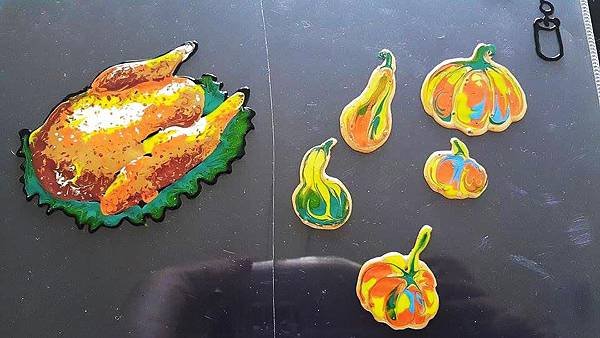 窗貼 玻璃彩繪貼 彩繪隨意貼 感恩節7