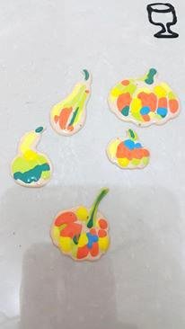 窗貼 玻璃彩繪貼 彩繪隨意貼 感恩節3