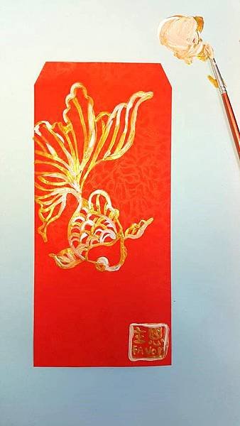 廣告顏料 水彩 壓克力顏料 繪畫 紅包4