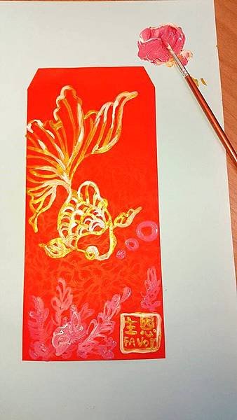 廣告顏料 水彩 壓克力顏料 繪畫 紅包5