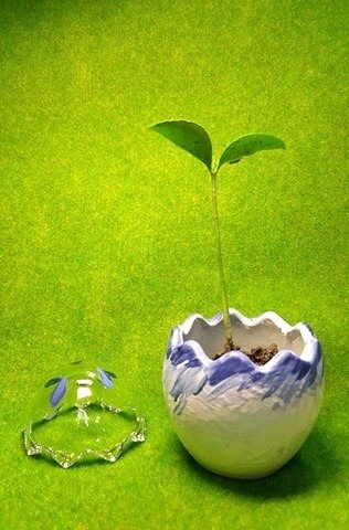 廣告顏料 水彩 壓克力顏料 繪畫 陶瓷風玻璃罐6