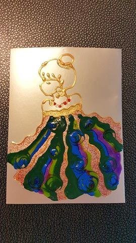 窗貼 玻璃彩繪貼 彩繪隨意貼  公主8