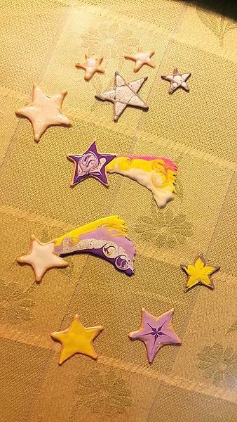 窗貼 玻璃彩繪貼 彩繪隨意貼 星星4