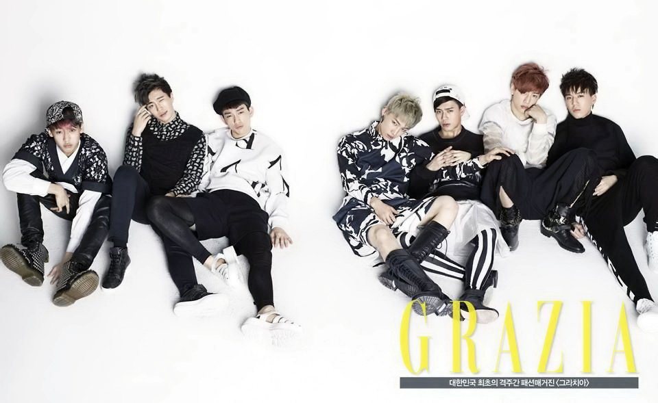 [Grazia] 2014年2月 (GOT7)