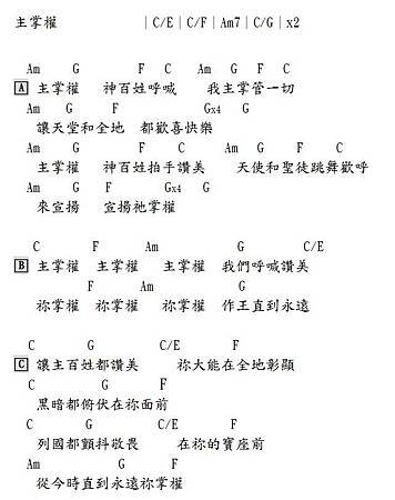 主掌權