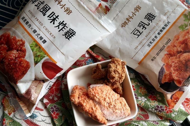 7-11冷凍食品 韓式風味炸雞 豆乳雞 御料小館   002.jpg