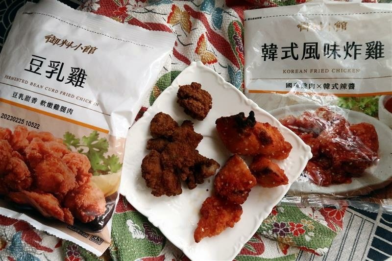 7-11冷凍食品 韓式風味炸雞 豆乳雞 御料小館   004.jpg
