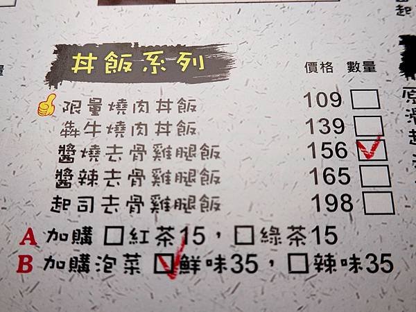丼飯系列MENU-醬鐉燒肉蛋吐司.JPG