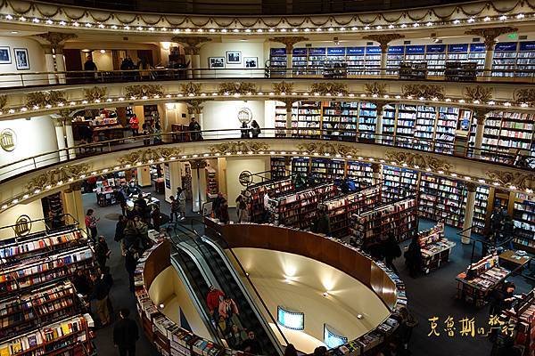 阿根廷・布宜諾艾利斯・雅典人書店 El Ateneo