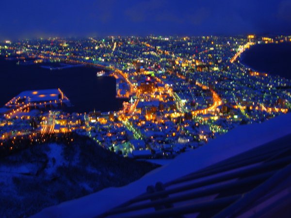 世界三大夜景之涵館夜景