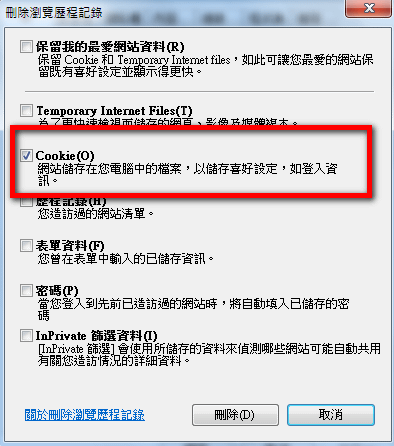 ie cookie