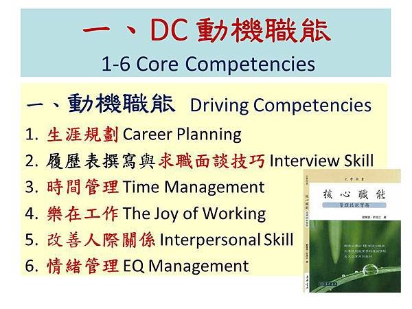 1-1. DC driving competencies