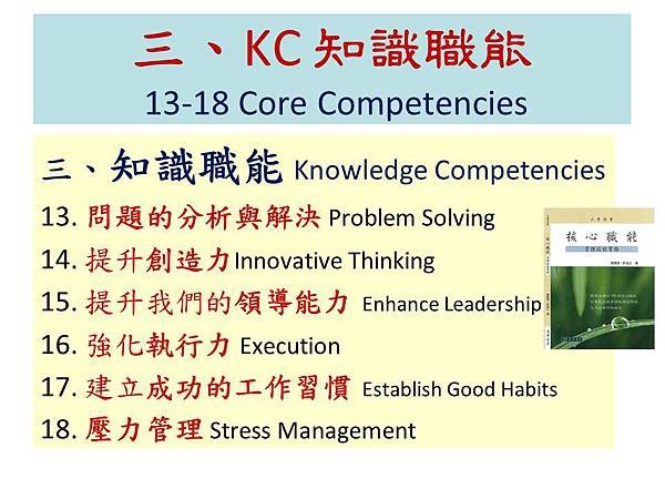 1-3. KC knowledge competencies 