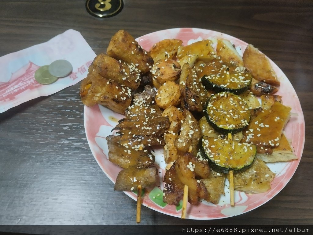 外食。素食燒烤