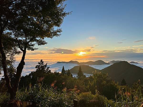 【嘉義景點】傷心山日落雲海