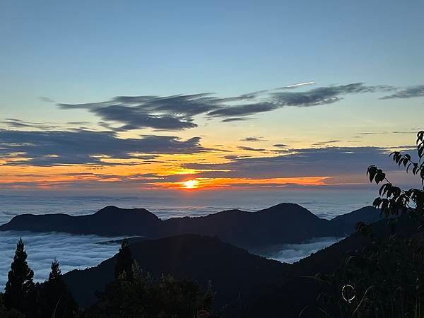 【嘉義景點】傷心山日落雲海