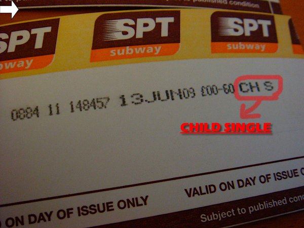 subway single ticket