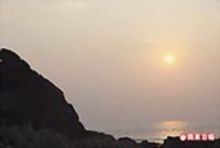 富貴角的風稜石與夕陽 4.25..jpg