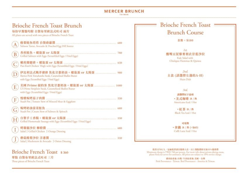 [ 台北美食 ] MERCER BRUNCH  TWAIWA