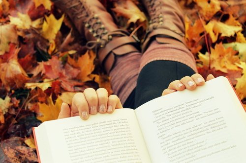 autum-fall-indie-hipster-books-leafs-autumn-leaves-reading-cute-boots