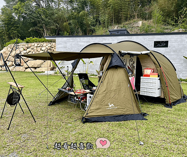 蛤立瀚寶包·露營⛺️≡第5露≡南投．水里／愛露營．邊界Bou