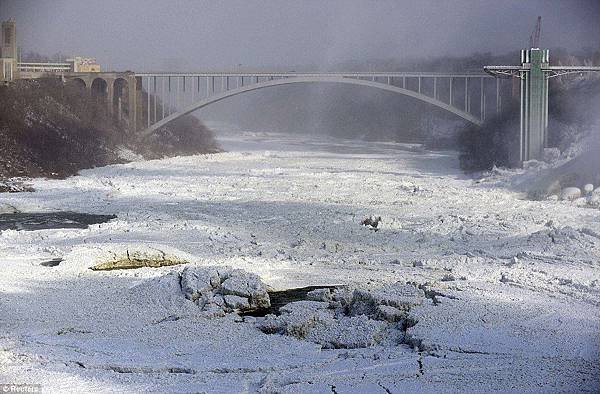 Niagara Fall Frozen