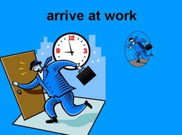 arrive-at-work