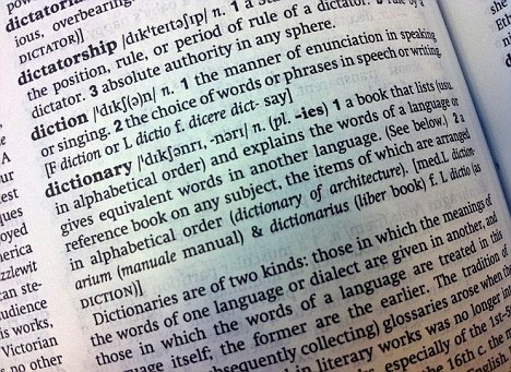 dictionary