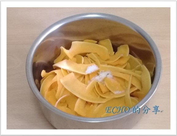 無油煙料理涼拌梅粉南瓜