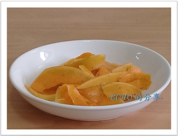 無油煙料理涼拌梅粉南瓜