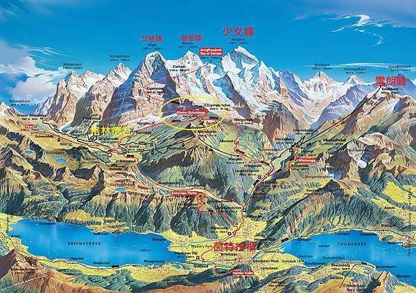 Jungfrau-Grindelwald-region-summer-map