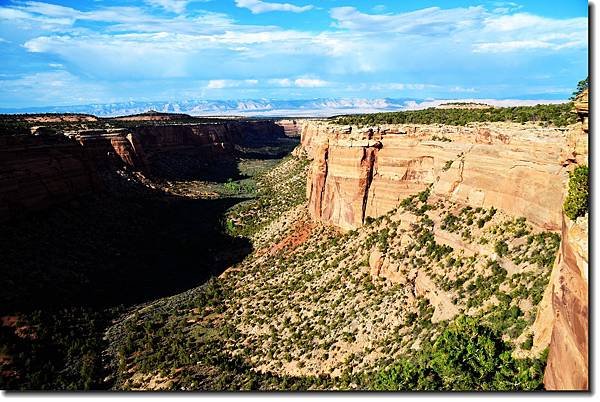 Looking down Ute Canyon from Ute Canyon View 2