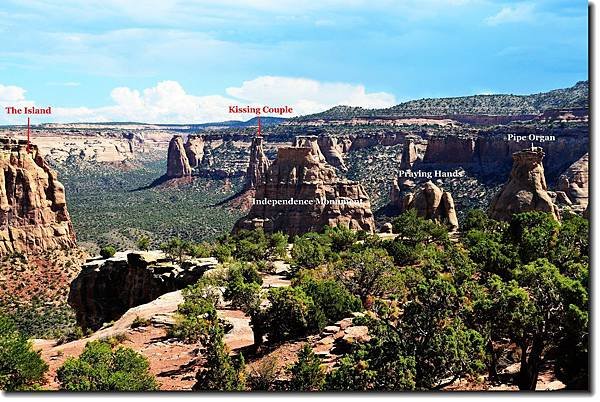 Wedding Canyon from Canyon Rim Trail 2