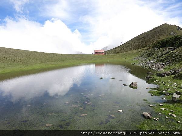 大水窟池和大水窟山屋