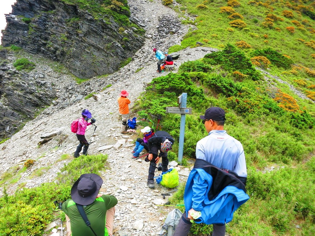 1040715~19中央尖山五天四夜單攻行程記錄~第三天:中