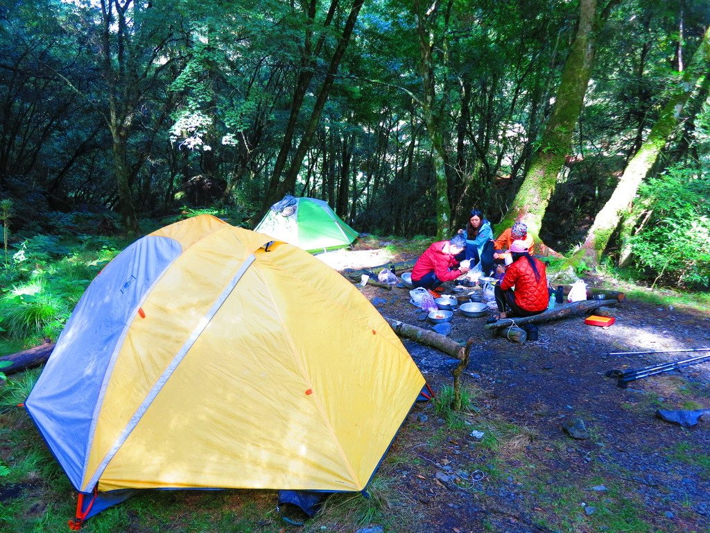 1040715~19中央尖山五天四天單攻行程記錄~第二天:南