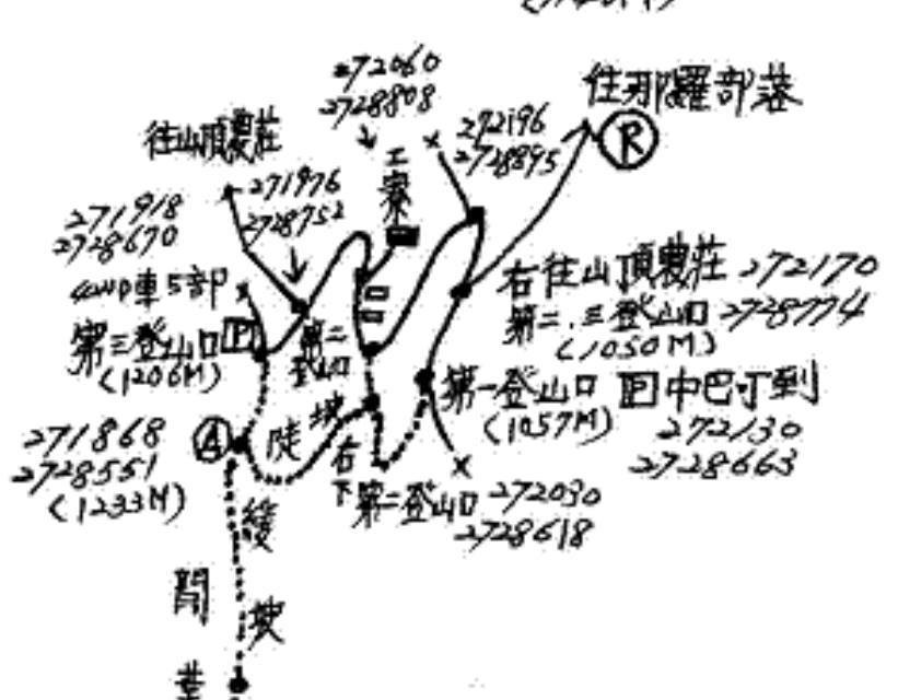 1031004新竹尖石高台山及小中大島田山三山連走~高島P型