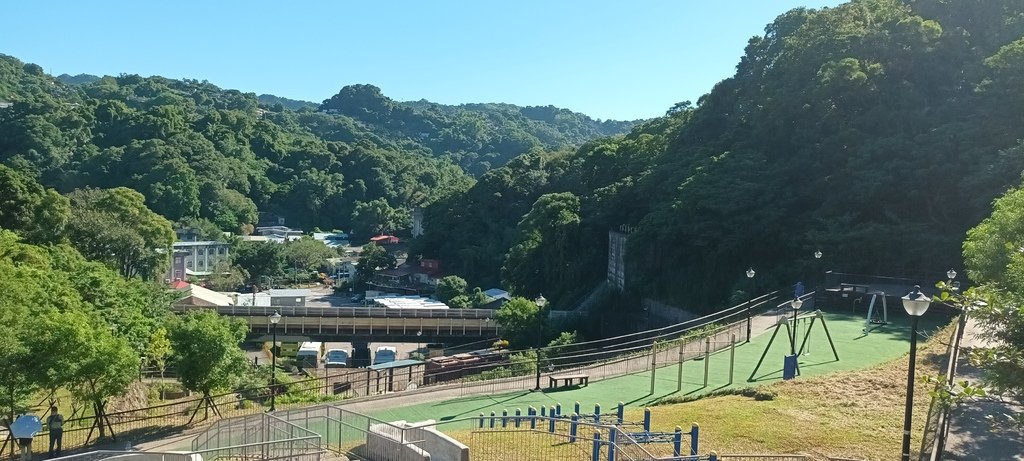 好天氣下的黎和生態公園~捷運文湖線還好不是柵湖線。