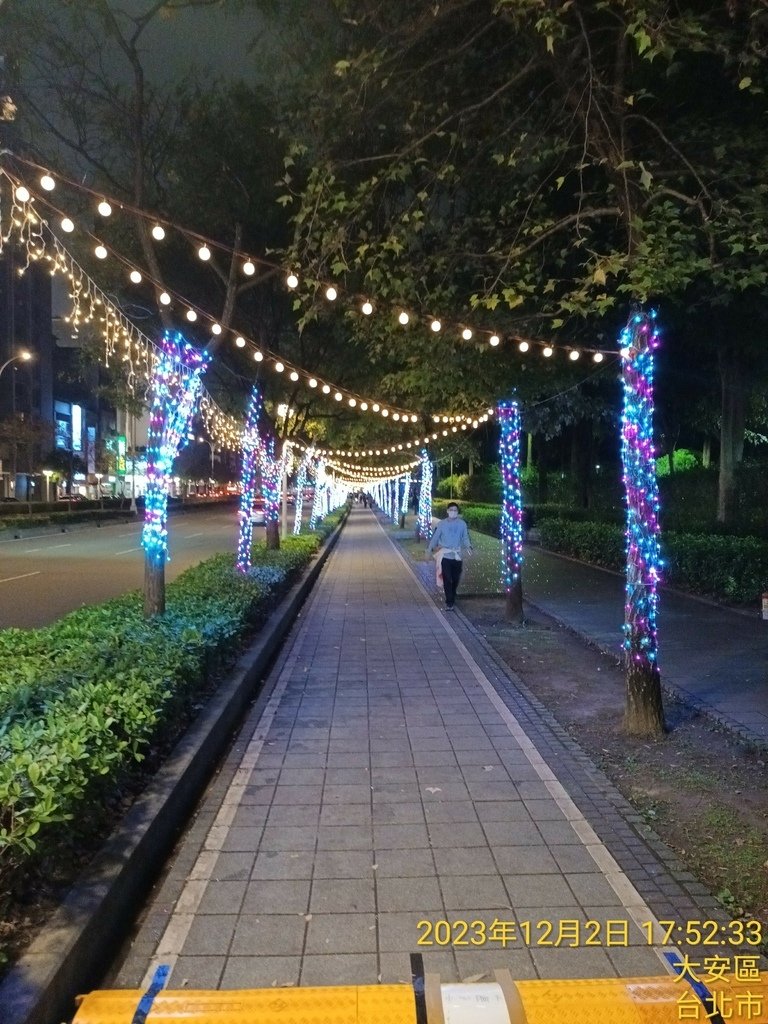 新生南路與信義路口台北耶誕愛無限活動點燈~大安森林公園11號