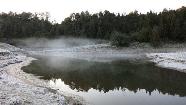 那一年的藍天包場及寒冷的加羅湖(三)~藍白篇。