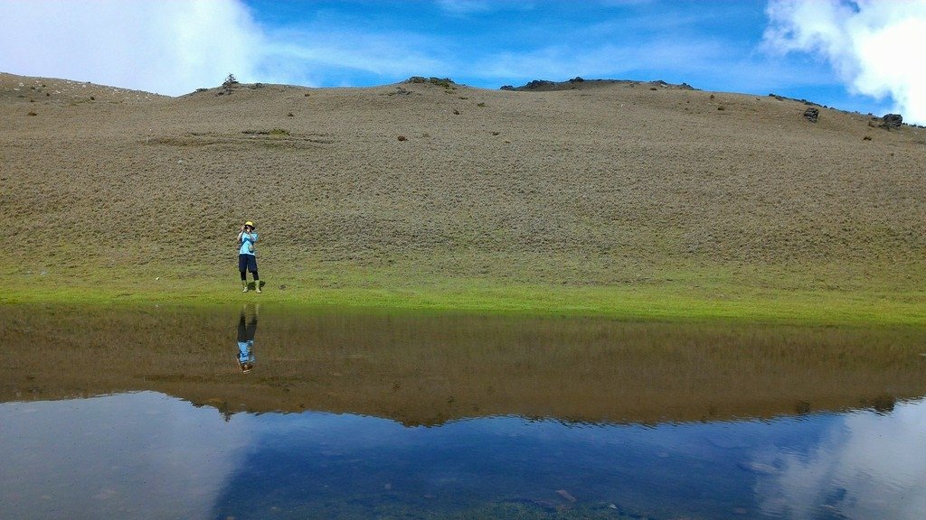 大水窟池和大水窟山屋