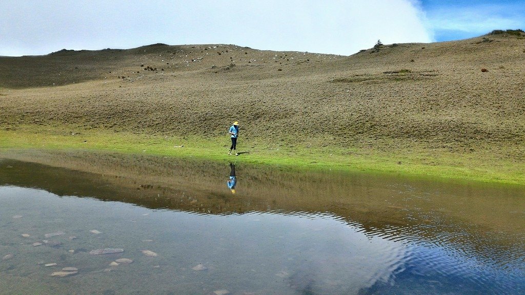 大水窟池和大水窟山屋