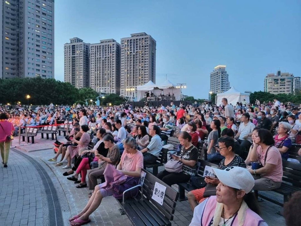 1130713永和仲夏夜之夢民歌演唱會～永和仁愛公園。侯市長