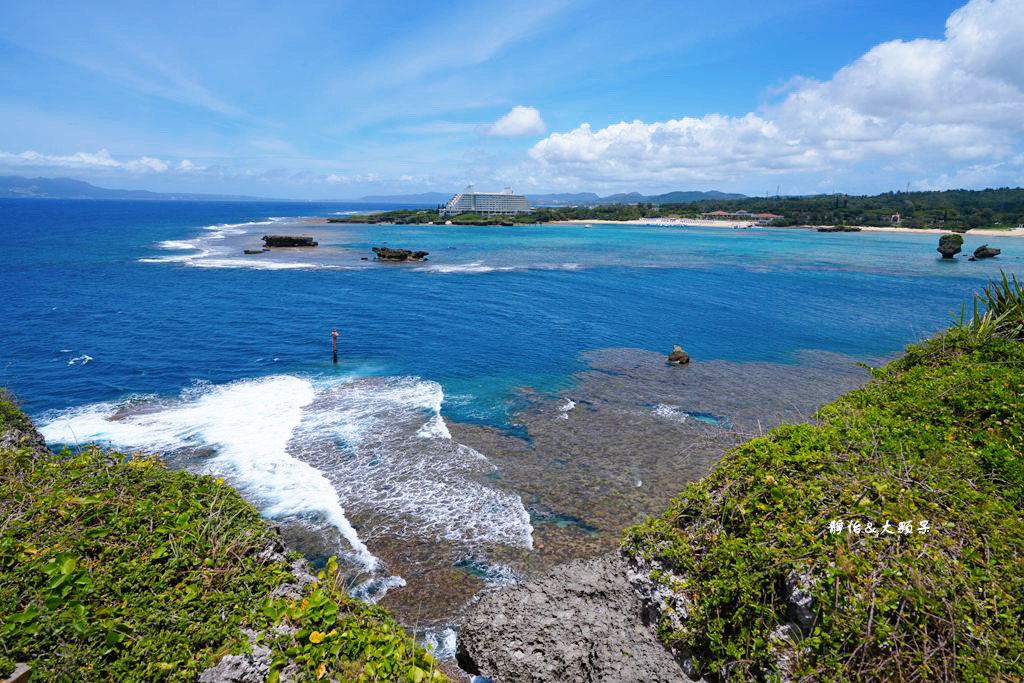 萬座毛 ❙ 超人氣象鼻岩，無敵海景視野，沖繩恩納景點，沖繩自